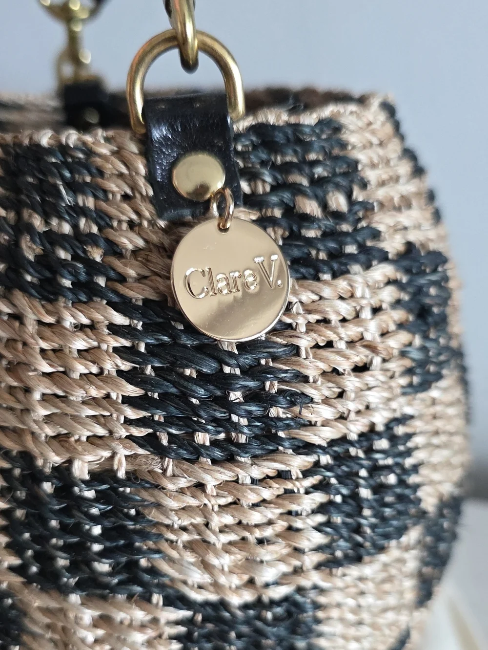 Clare V. Pot De Miel Checkered Bag - Picture 6 of 10